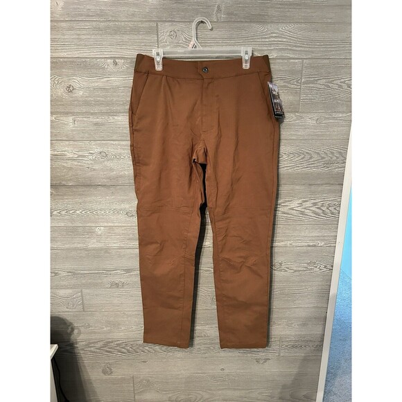 Swiss Alps MMP2257 Mens Paramount Stretch Pant,‎ Desert Khaki Size 34 - Picture 1 of 11